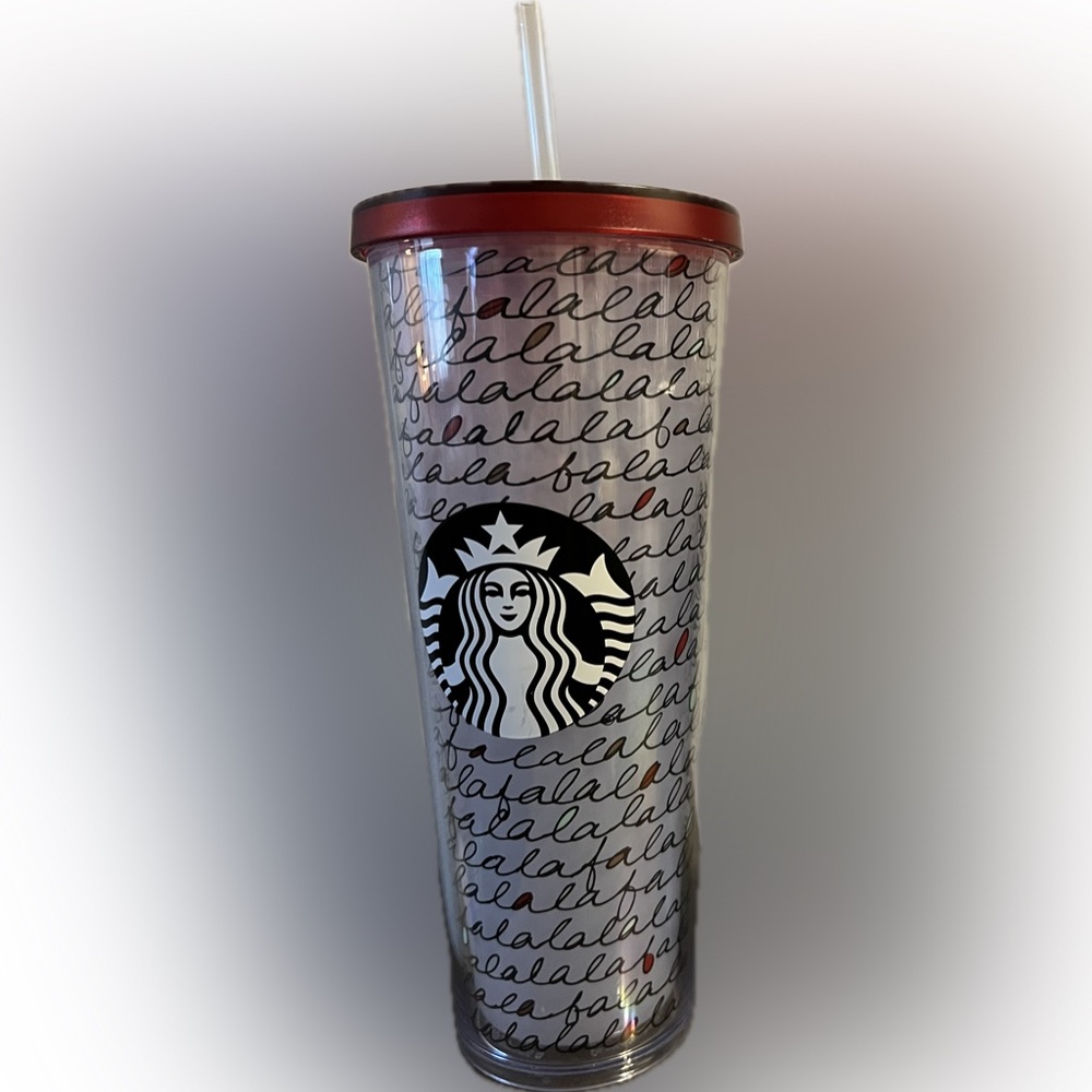 Starbucks Christmas “Fa La La” 24oz Tumbler